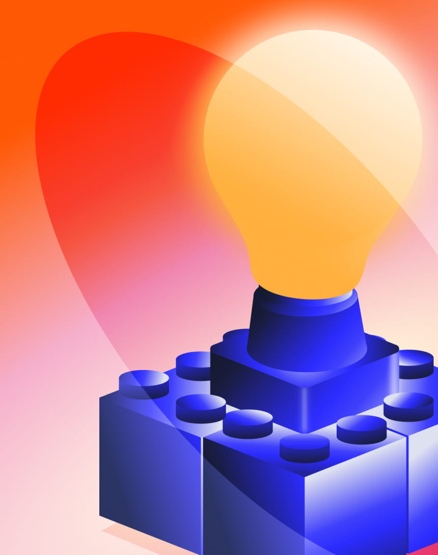 lego illustration
